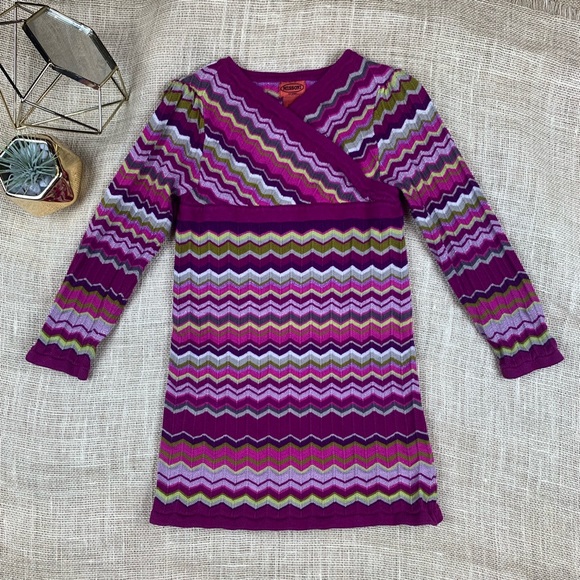 Missoni Target Dress Tunic Sweater Purple Pink - Picture 1 of 7